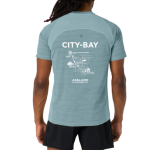 ASICS ROAD SHORT SLEEVED TOP Foggy Teal
