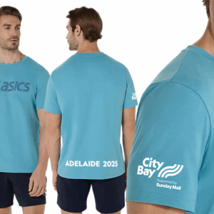 ASICS GRAPHIC TEE STILLWATER