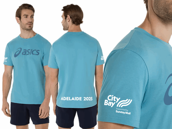 ASICS GRAPHIC TEE STILLWATER