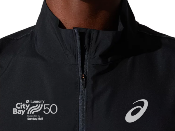 ASICS SILVER JACKET PERFORMANCE BLACK - Image 2